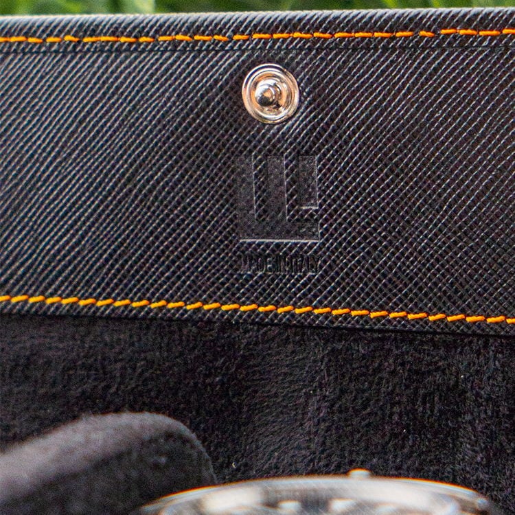 IFL Watches ウォッチロール 4本用 Saffiano Black ブラック 本革 高級